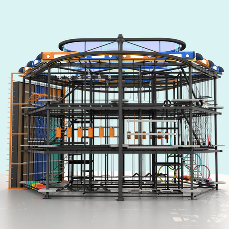 High Ropes Course - Indoor playground Wholesale Supplier