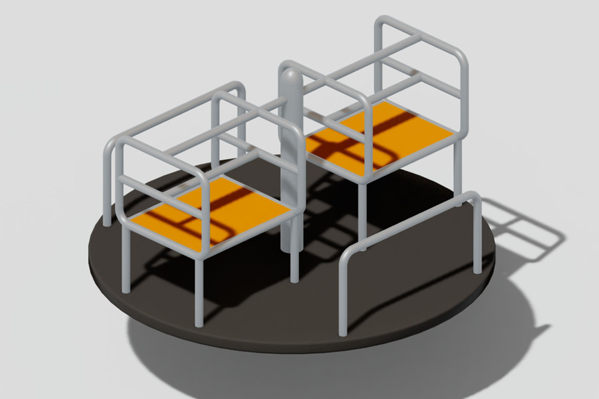 kids playground equipment roundabout4