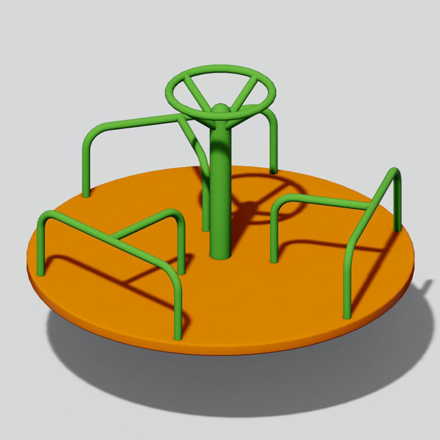 Outdoor Playground Spinning Equipment Built for Kids