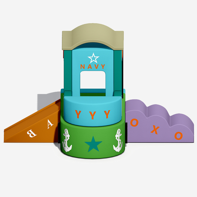 Indoor Soft Play Equipment — Soft-padded Climbing Frame