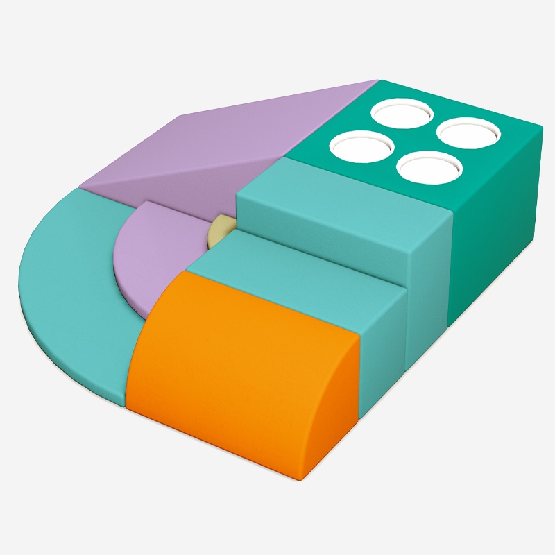 Block-Modular Indoor Soft Play Equipment