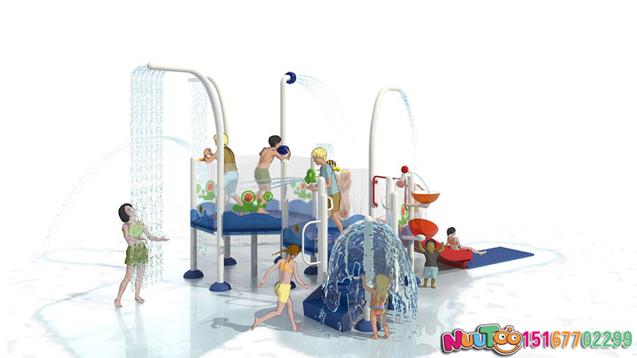 Water slide + water play equipment + children's play facilities (30)