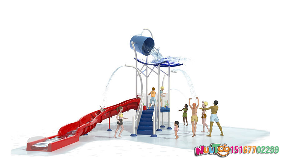 Water slide + water play equipment + children's play facilities (24)