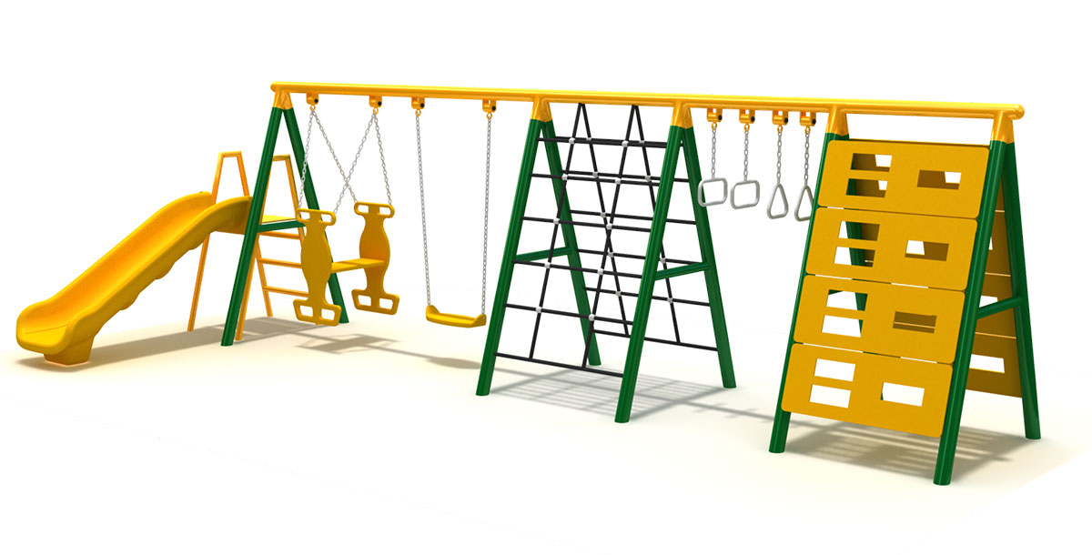 plastic swing set (10)