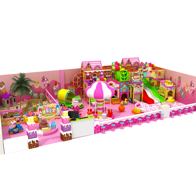 Cheap Candy Theme Indoor Playground Supplier