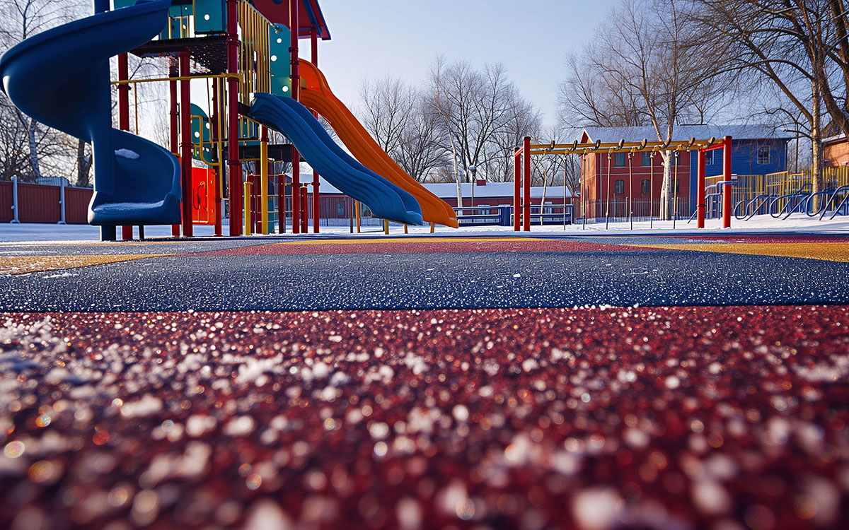 poured-in-place EPDM playground safety surface (3)