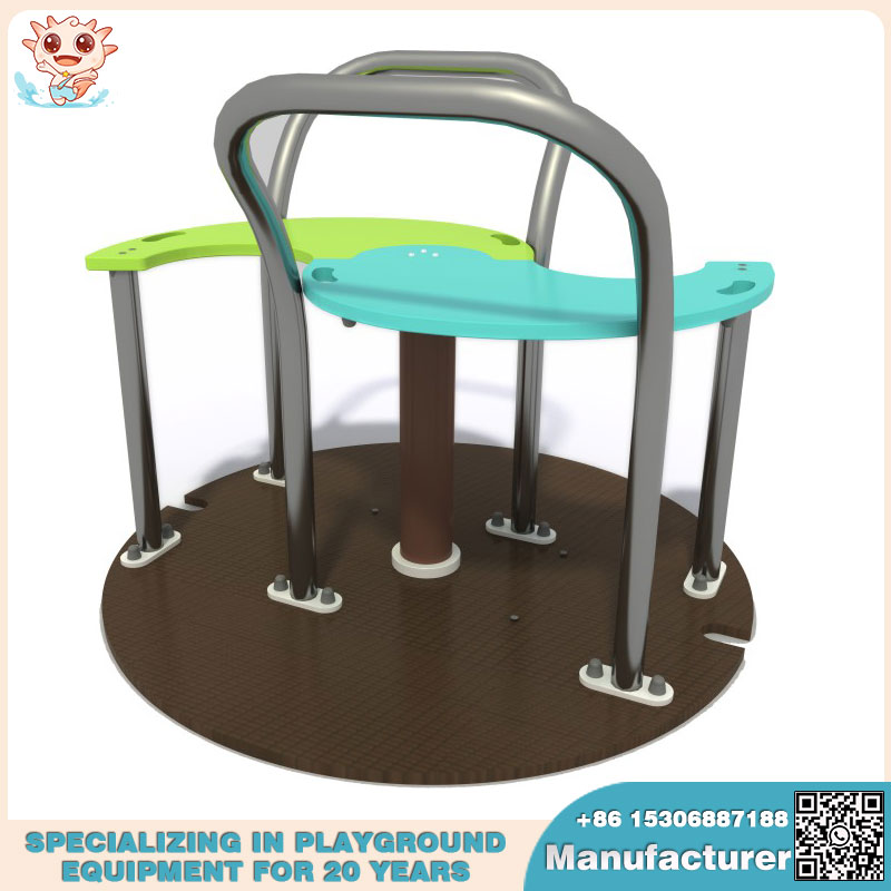 Amusement Equipment Manufacturer Innovative Children Playground Facilities Roundabout