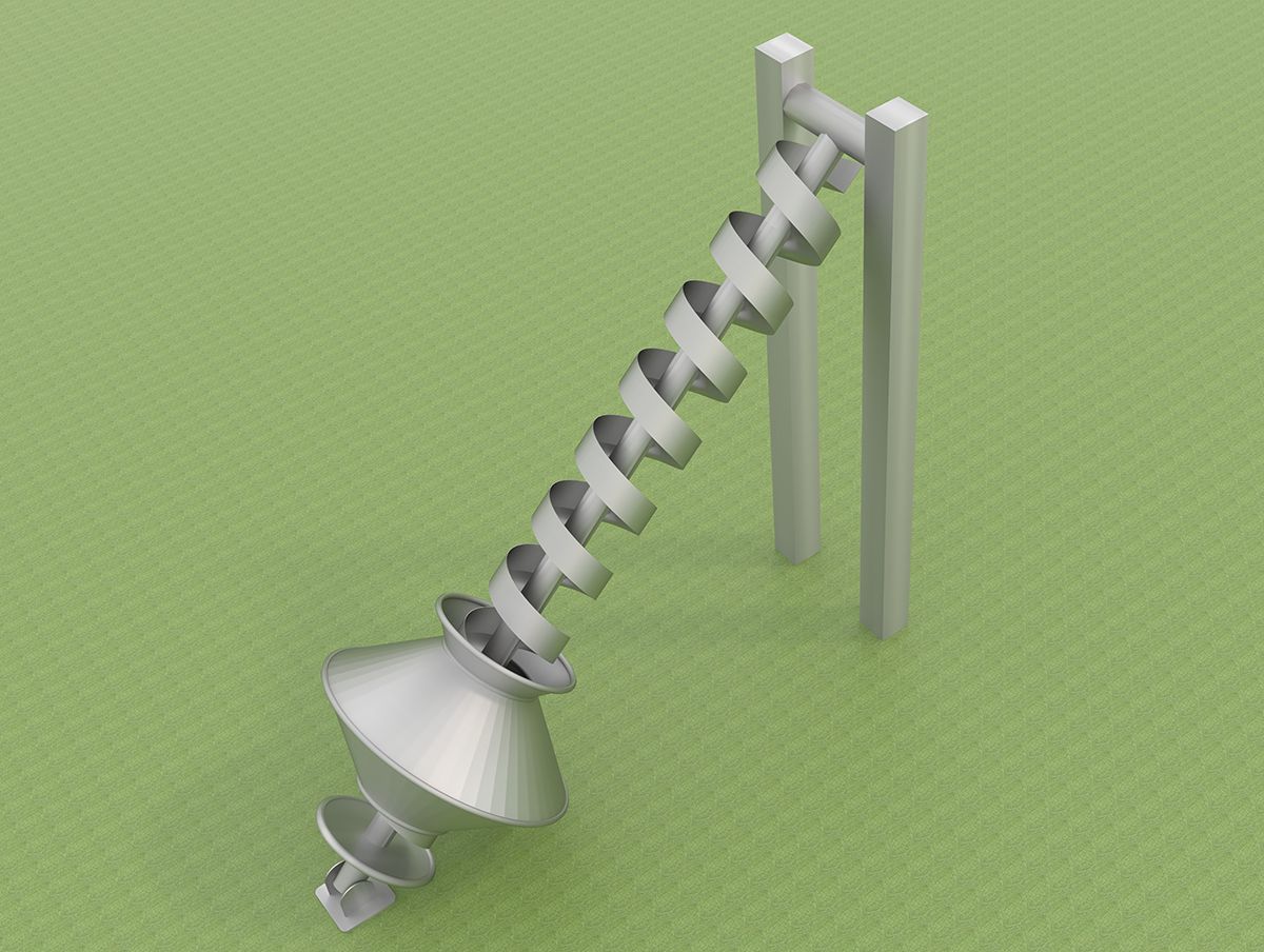 Archimedes water screw (4)