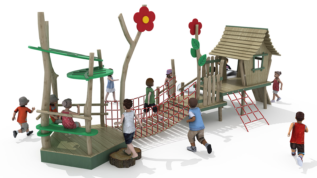 Beijing outdoor children slide