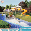 Playground Equipment Manufacturer Offers Power Camp Landscape Playground Design