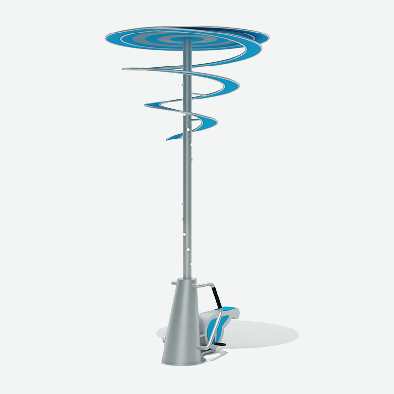 Spiral Exercise Bike, Playground Science Factory