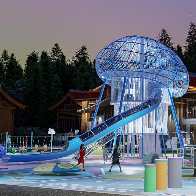 landscape playgrounds，beautiful landscape playground factory