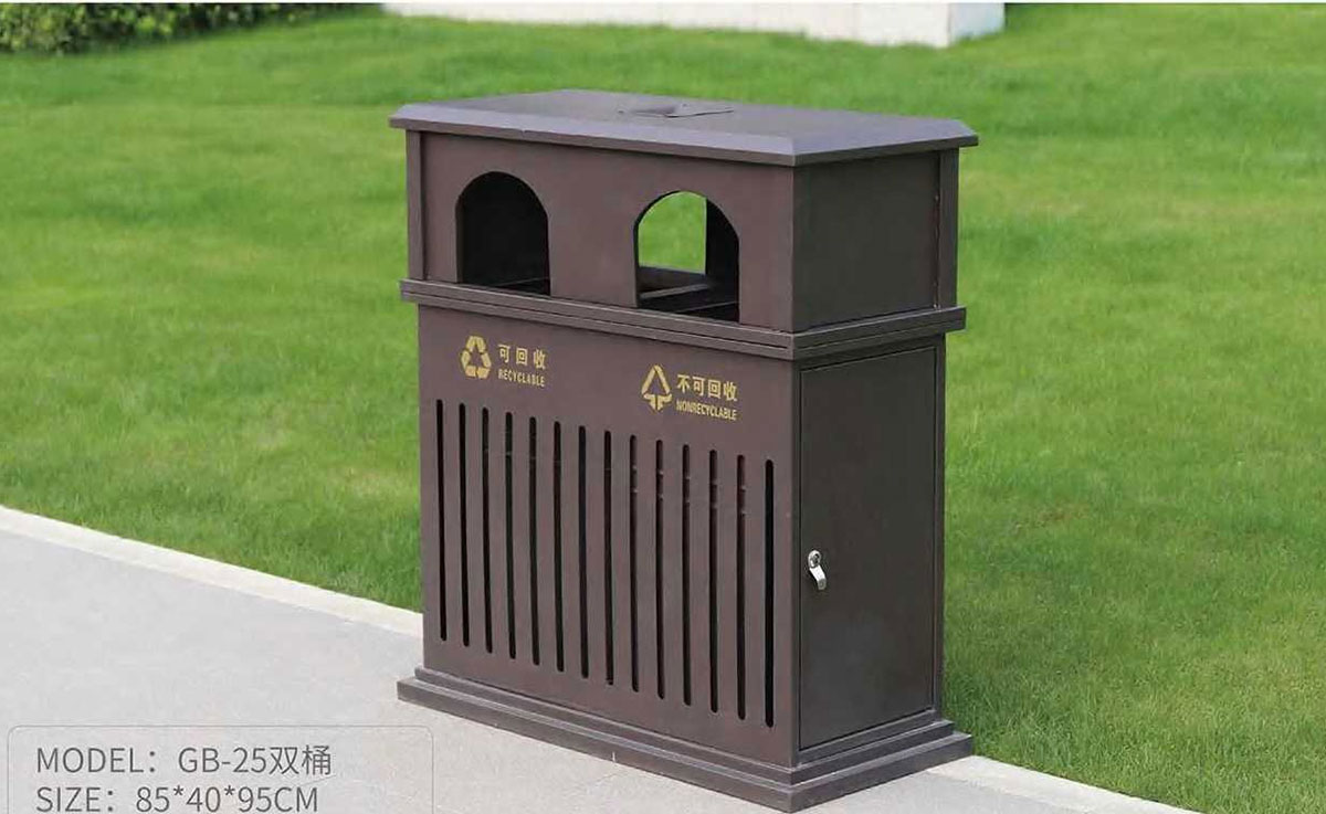 trash bins (8)