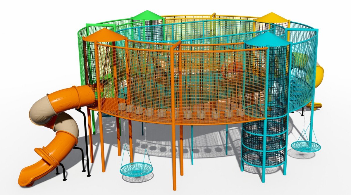 8. playground equipment rope -3