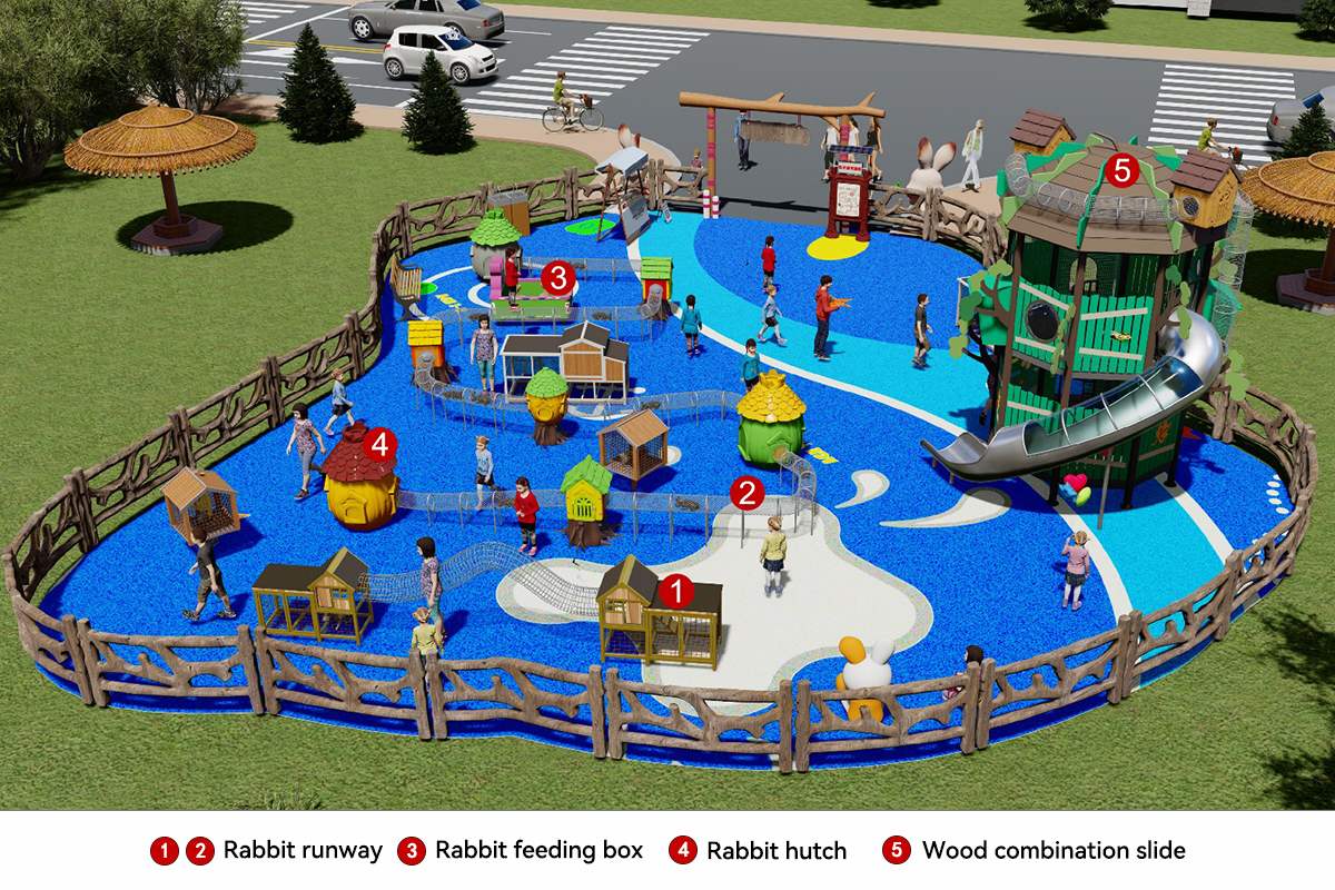 rabbit pet playground3(1)
