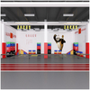 Customized Kids & Adults Indoor Agility Obstacle Course
