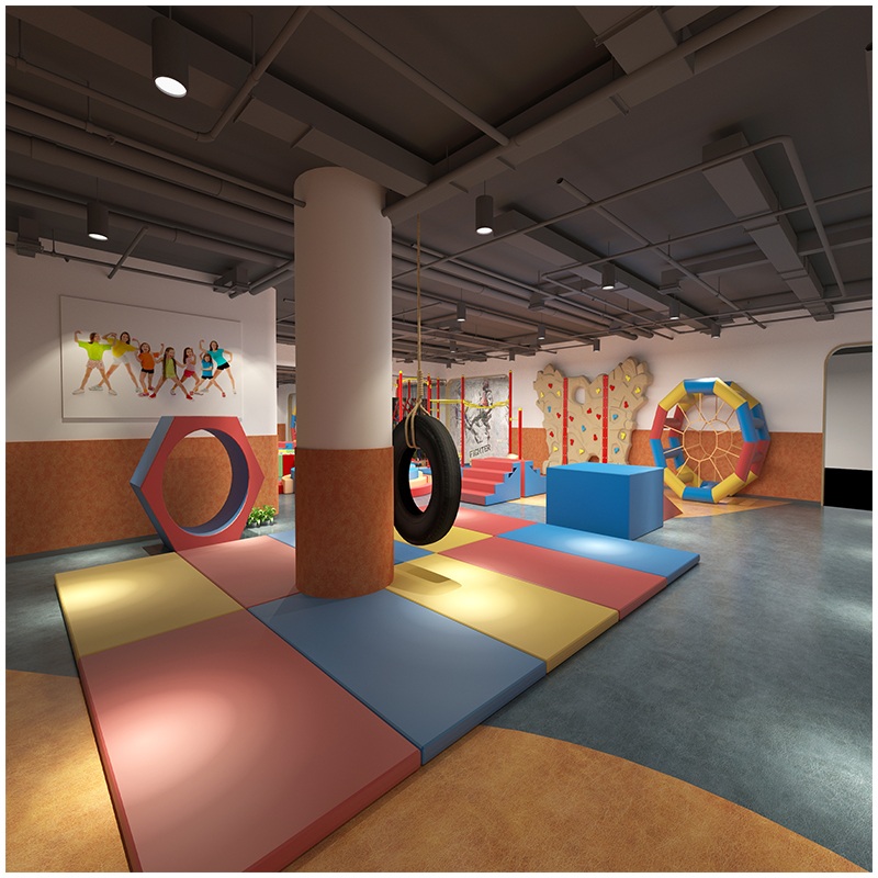 Family-Friendly Indoor Obstacle Course Training Equipment