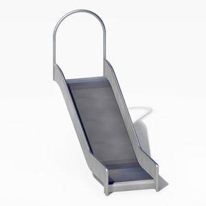 Single-Lane Toddler Stainless Steel Slides