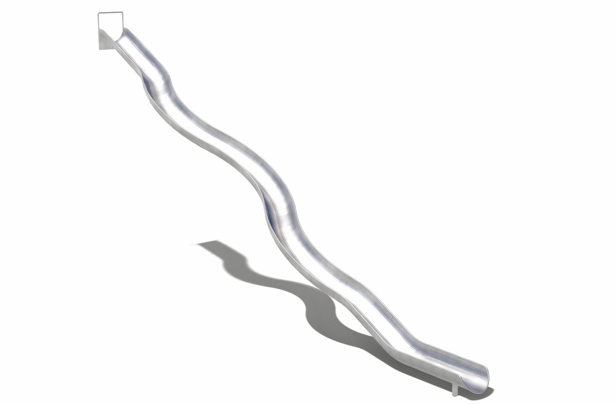 12.Commercial playground stainless steel slide (5)