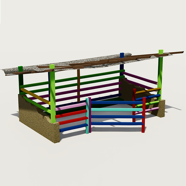 Cattle Fencing: Durable Pet Playground Barrier