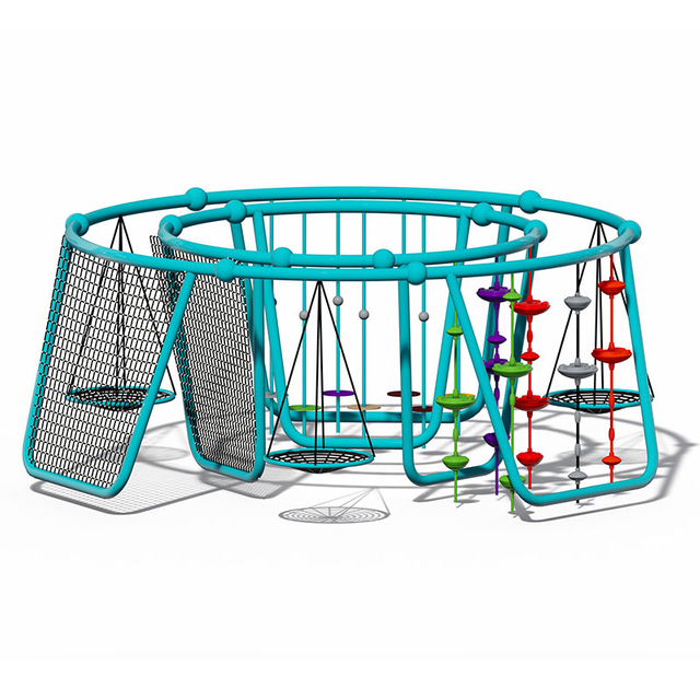 Outdoor Multi-Functional Swing for Kids with Climbing Function