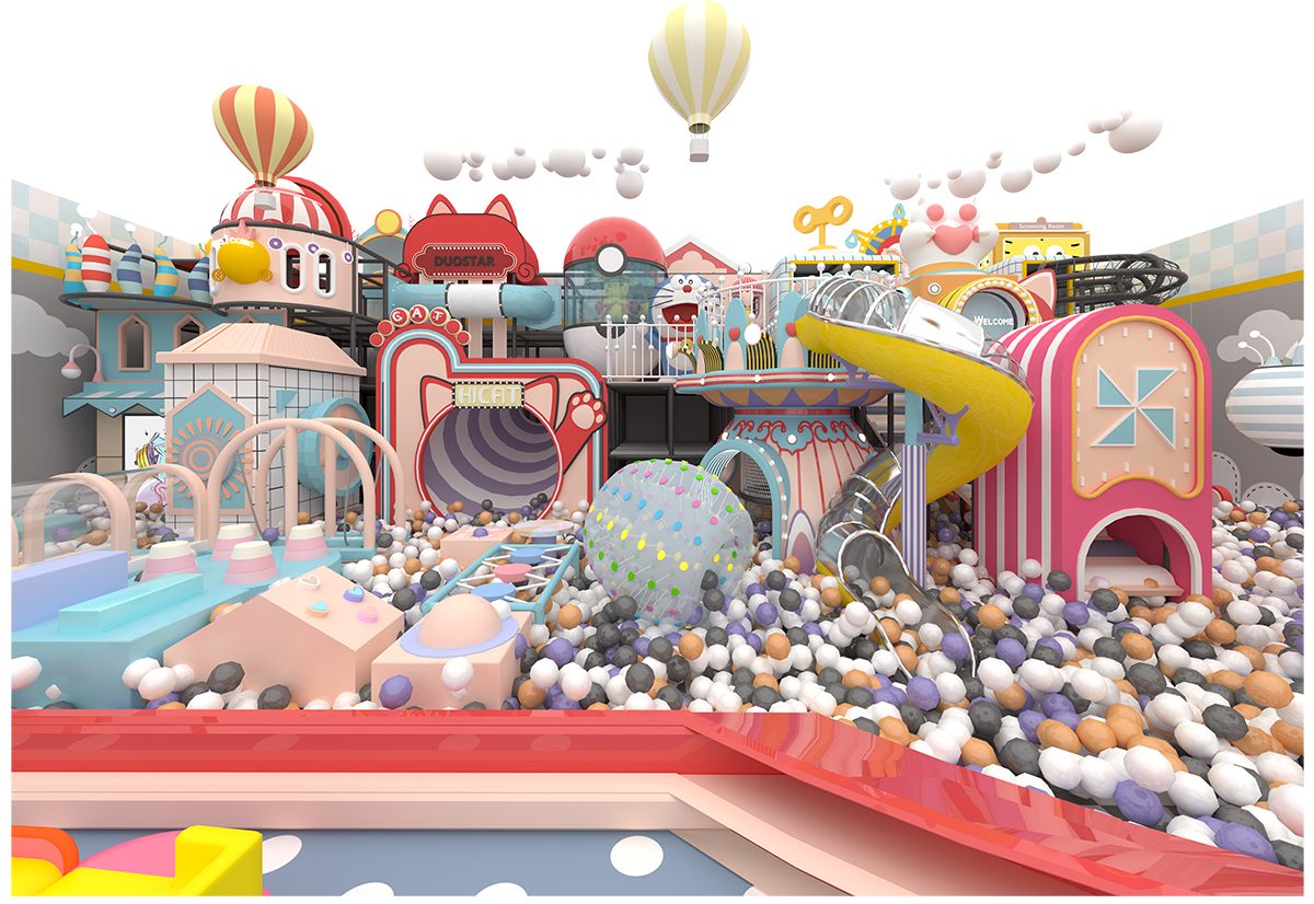 10.Commercial Macaron Soft Play Equipment (5)