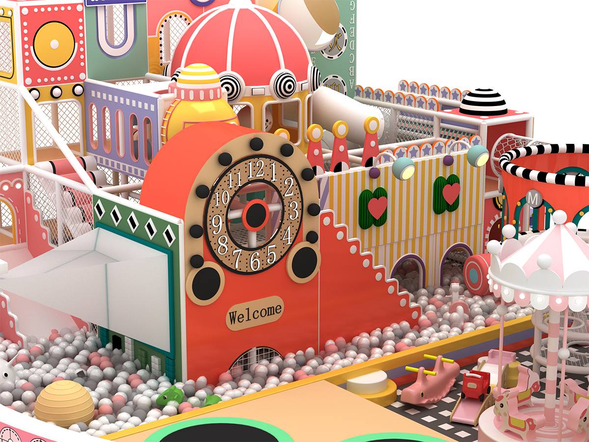 7.Large Pastel Indoor Playground for Malls (6)