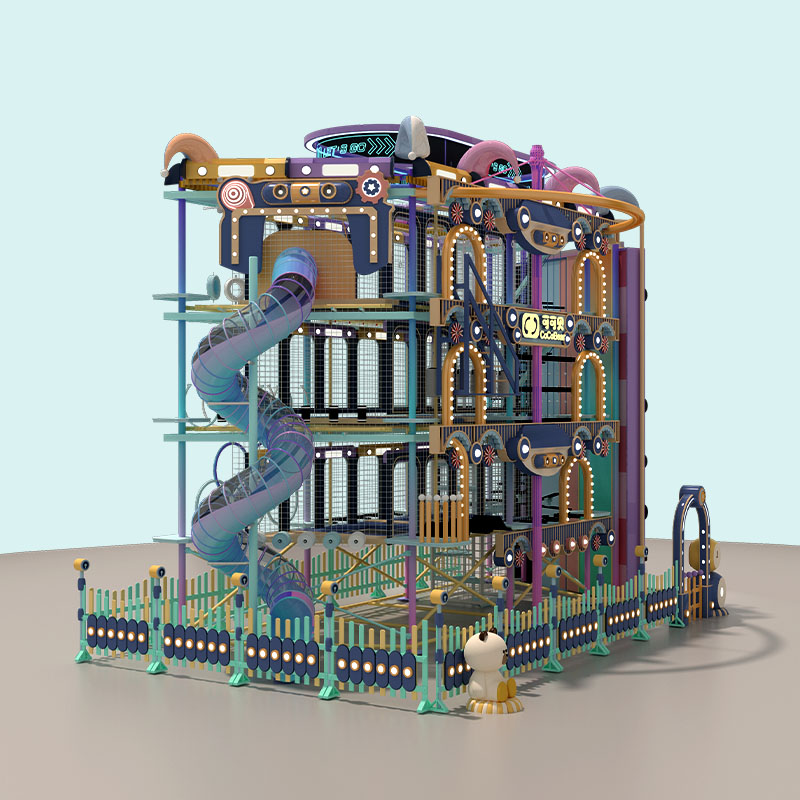 Whimsical Themed Indoor High Ropes Course - Made in China