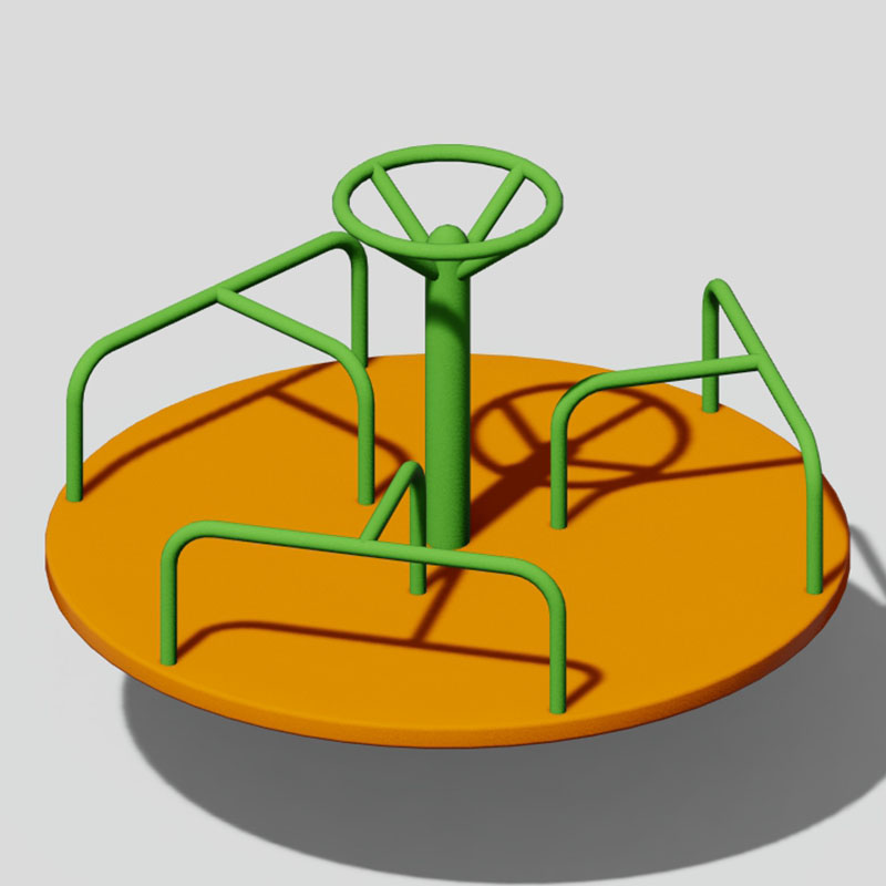 Outdoor Playground Spinning Equipment Built for Kids