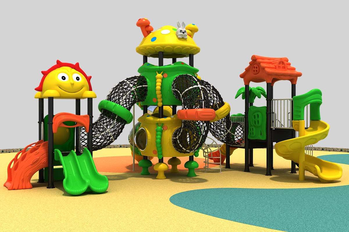 outdoor playground slide (1)