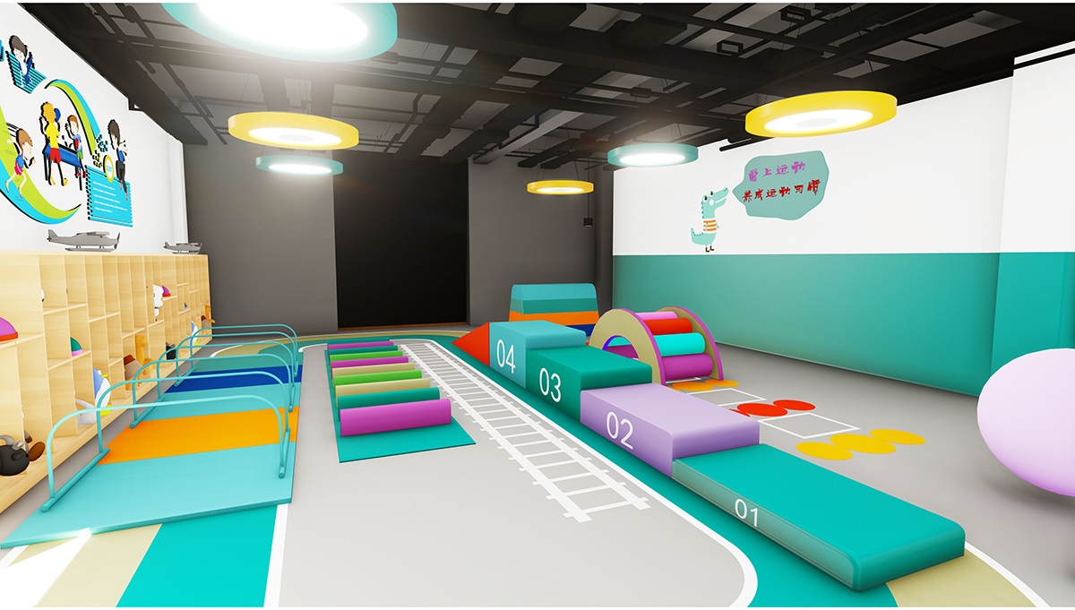 2. Indoor Obstacle Course for Kindergartens (4)