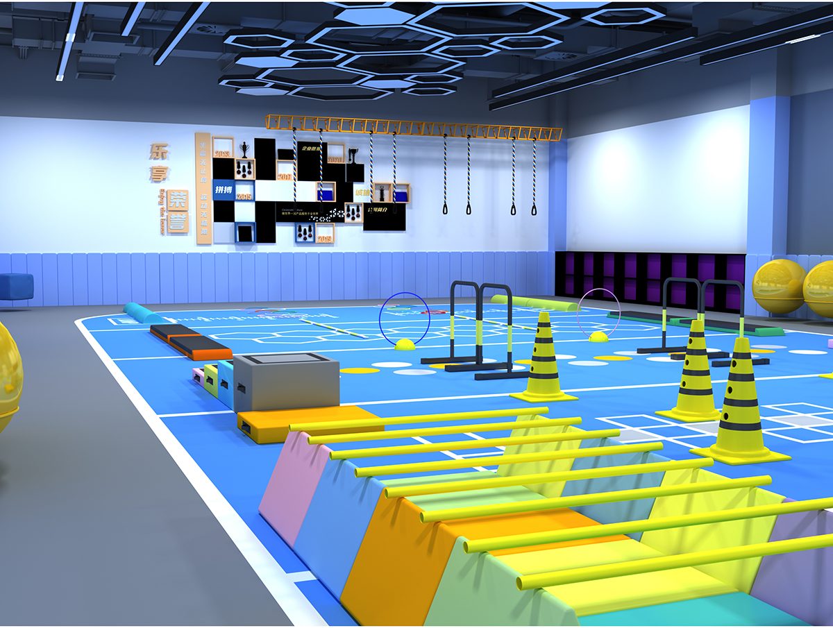 5. Indoor Obstacle Course for Schools (8)