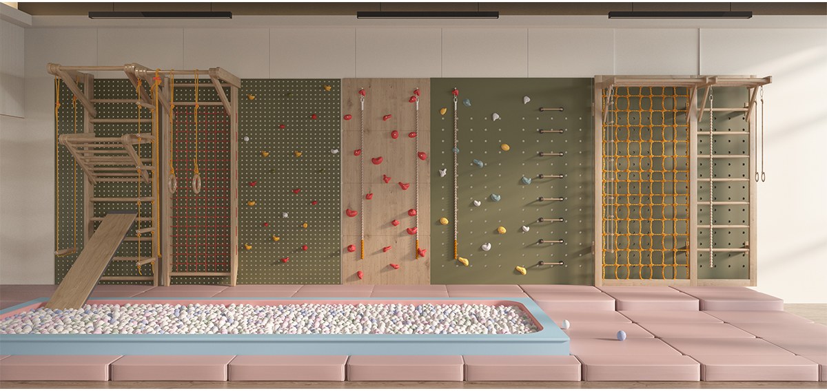 06. Modular Indoor Climbing Wall (2) 06. Modular Indoor Climbing Wall (2)