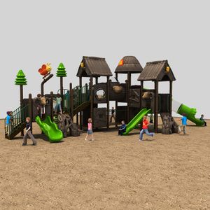 Spiral Outdoor Playground Slide for Kids Adventures