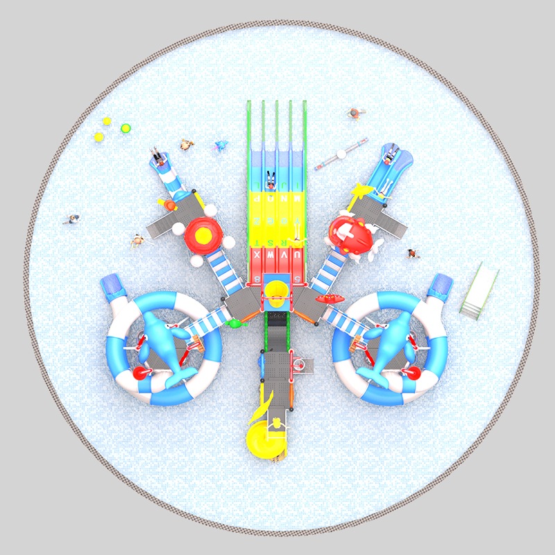 Thrilling Water Playground Slides for Commercial Parks