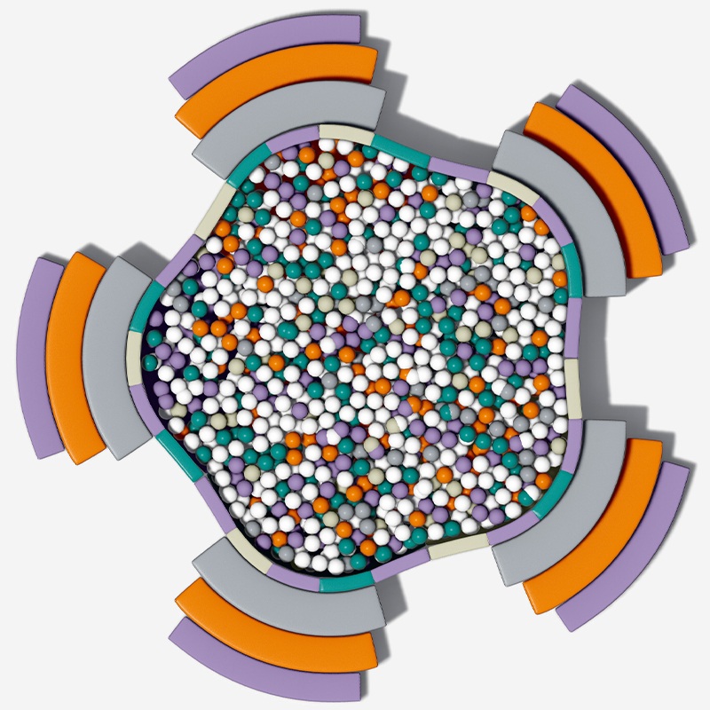 Arc-Modular Inclusive Indoor Soft Play Ball Pit