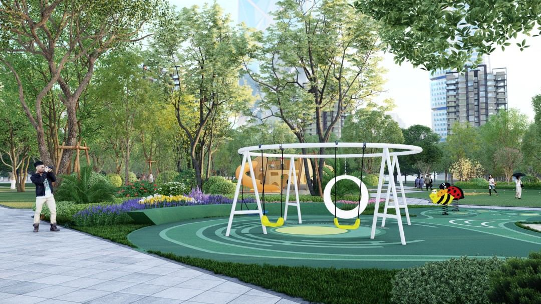 Outdoor playground equipment for residential communities (11)