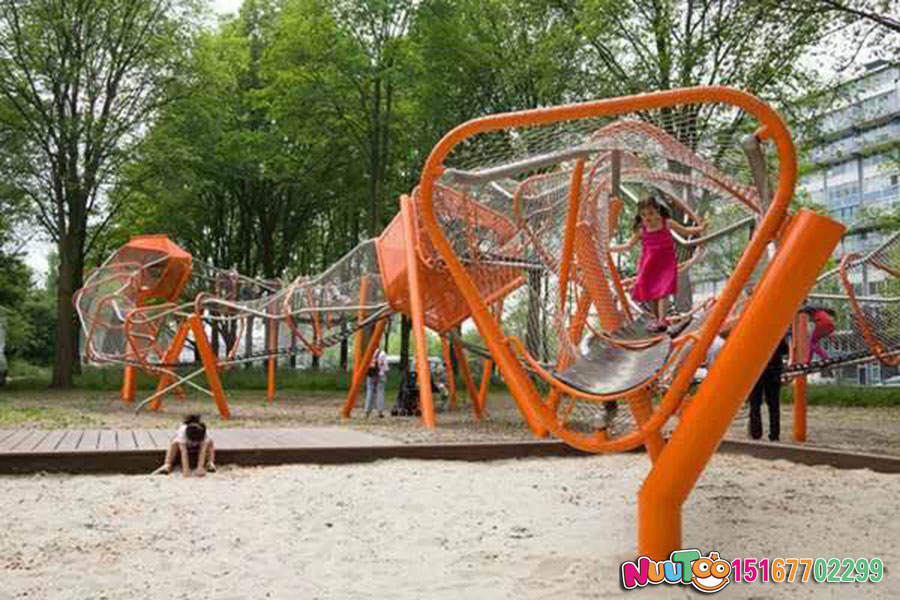 Large children's outdoor play equipment rope climbing market demand increases