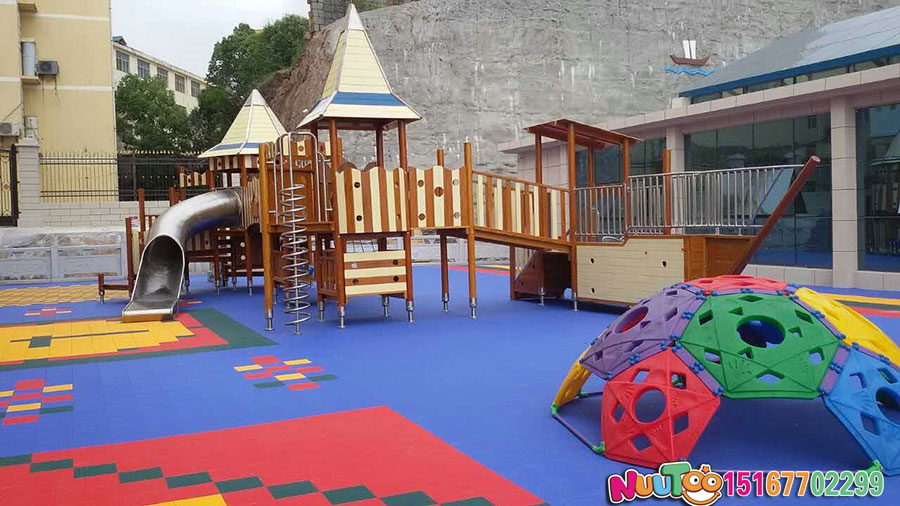 Letu non-standard amusement + log slide + combination slide + children's paradise - (9)