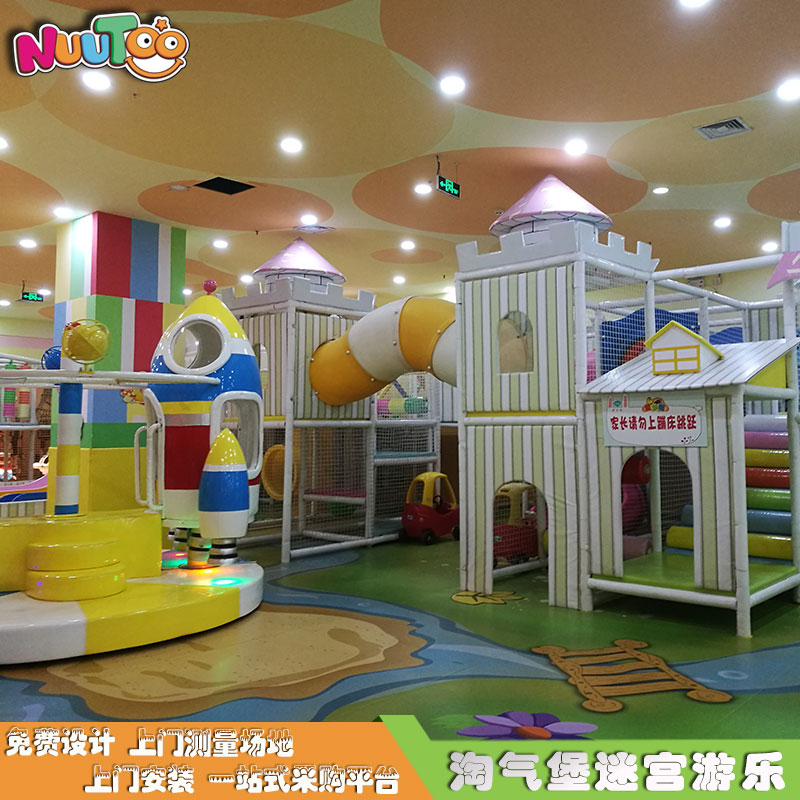 Children's Paradise Naughty Castle Naughty Fort Maze Customized Play Equipment LE-TQ002