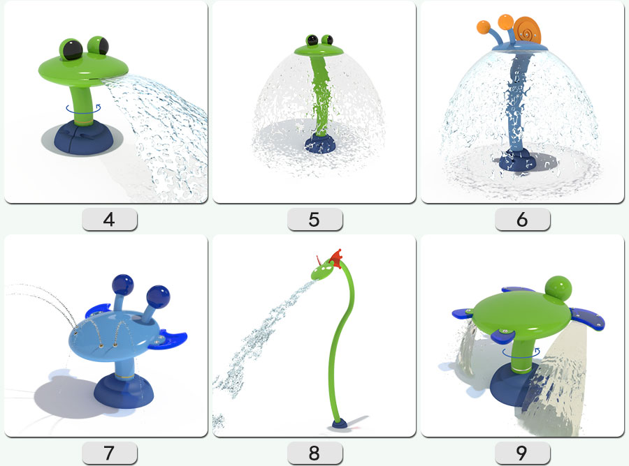 Water Park + Water Park Components + Water Spray + Animal Water Spray (2)