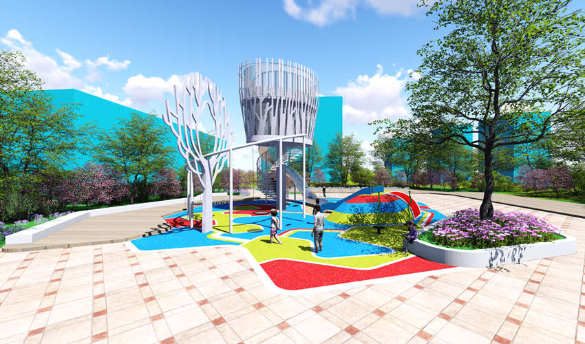 How long is the outdoor play equipment installation cycle?