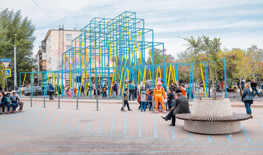 Counting the near future outdoor play equipment