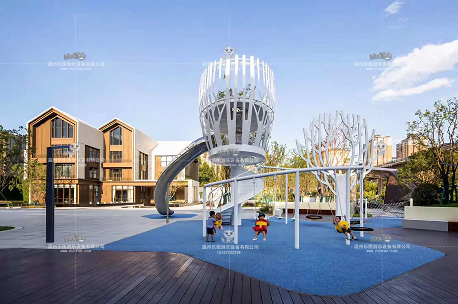 Shaanxi Xi'an Daxing Adventure Island + Stainless Steel Slide - (9)