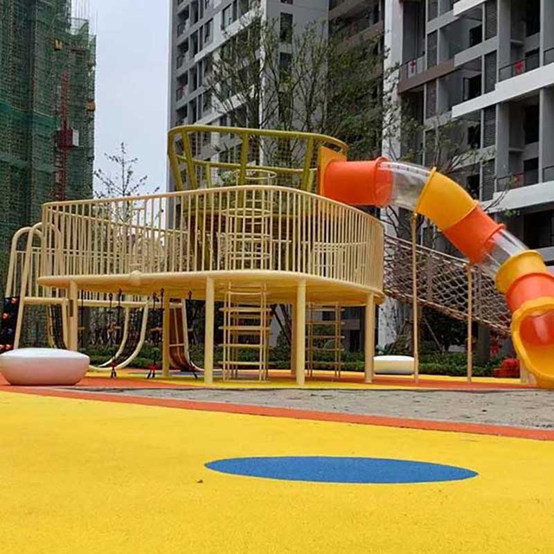 Jiangxi Ganzhou Boat Slide_Outdoor Play Equipment_Case of Combination Slide