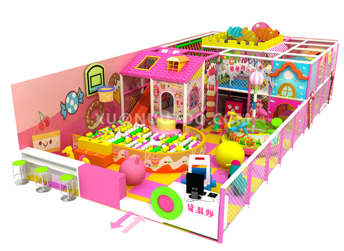 small candy themed indoor playground factory (3)