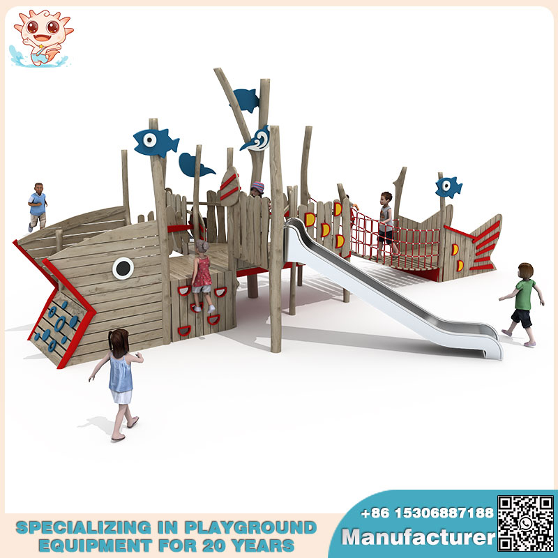 High Quality Wooden Playground Manufacturer