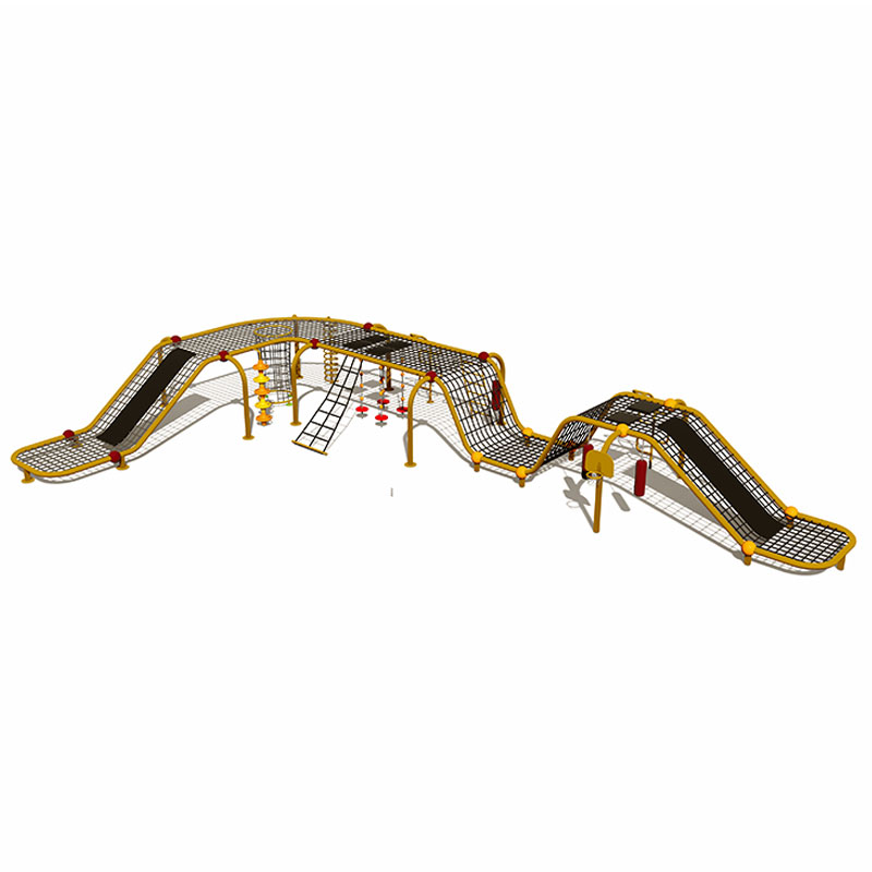Kids Outdoor Curved Net Climbing Equipment