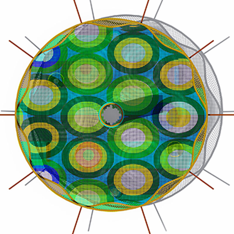 Rope Net Climber Playset with Mini Jumping Area