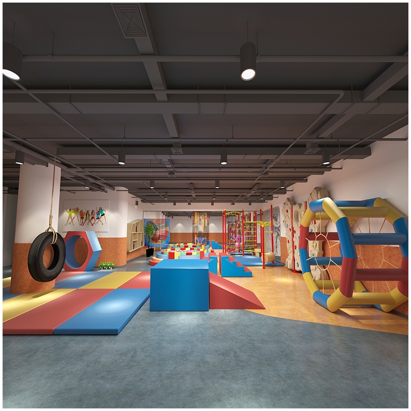 Family-Friendly Indoor Obstacle Course Training Equipment